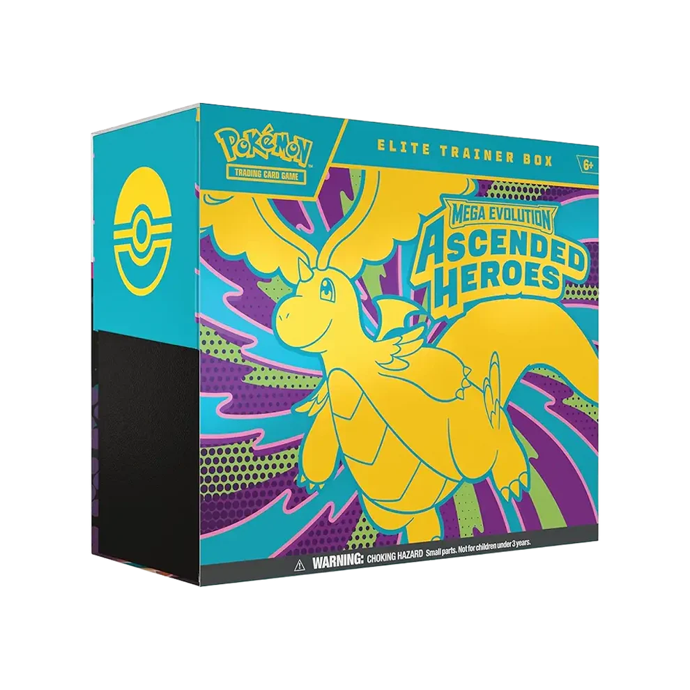 Pokémon Mega Evolution Ascended Heroes Elite Trainer Box EN