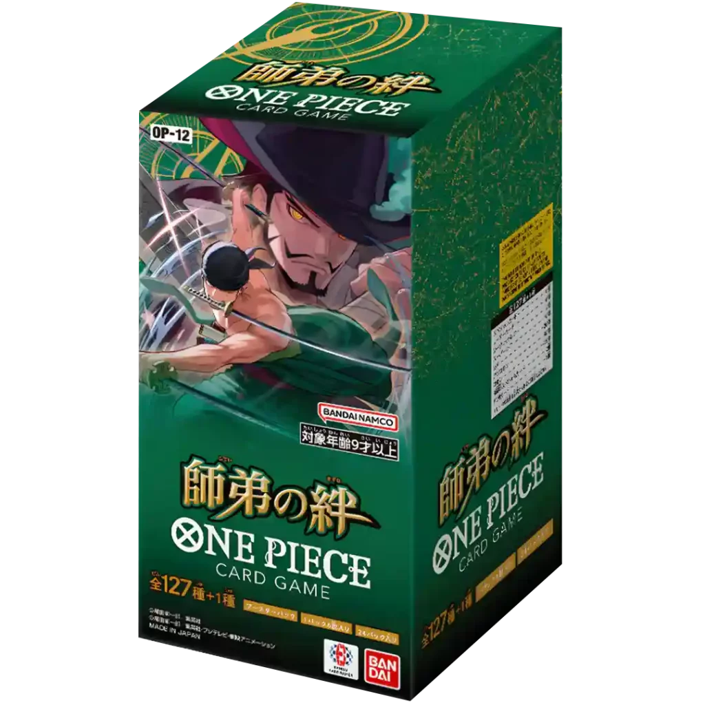 One Piece OP12 Display – Legacy of the Master, japanische Version mit 24 Booster Packs, offizielles One Piece Card Game