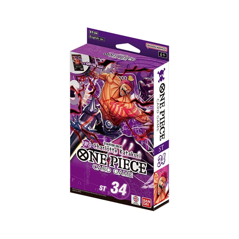 One Piece Card Game Starter Deck Charlotte Katakuri ST-34 EN