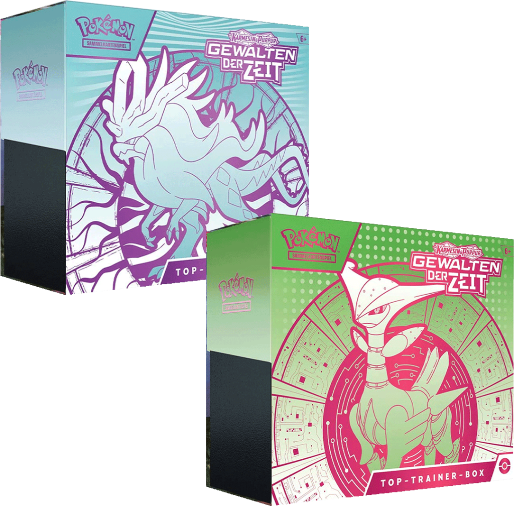 Pokémon Gewalten der Zeit Top Trainer Box