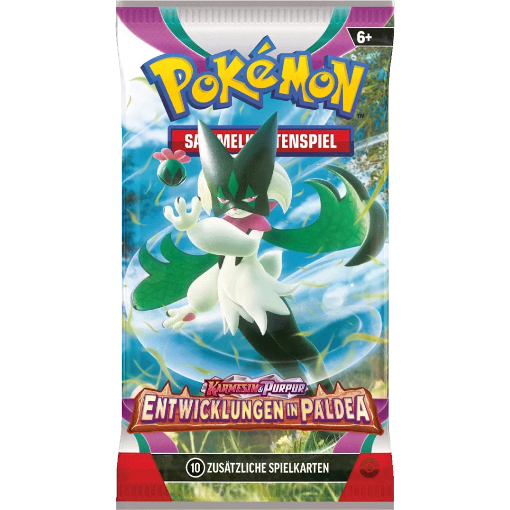Pokémon Entwicklungen in Paldea (Deutsch)