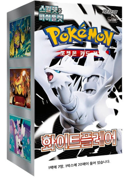 Pokémon White Flare Display Koreanisch