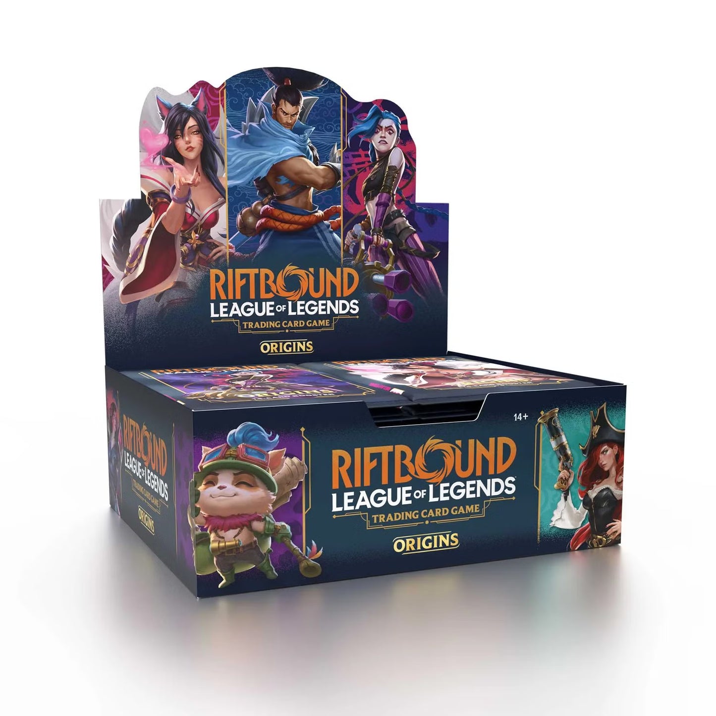 Riftbound League of Legends Trading Card Game Set One Origins Display