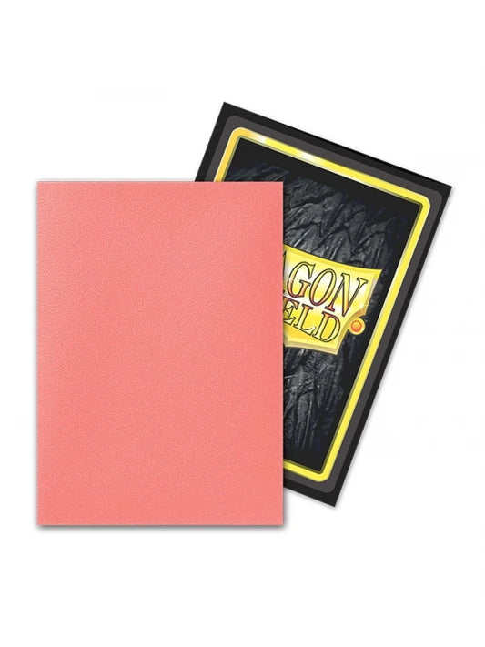 Dragon Shield Standard Card Sleeves Peach DUAL MATTE (100 Sleeves)