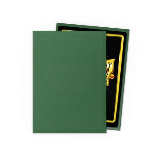 Dragon Shield Standard Card Sleeves Forest Green MATTE (100 Sleeves)