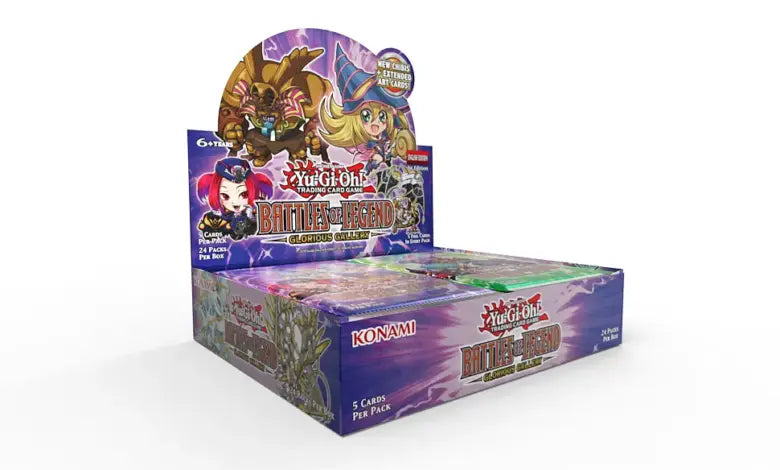 Yu-Gi-Oh! Battles of Legend: Glorious Gallery Booster Box Display PREORDER