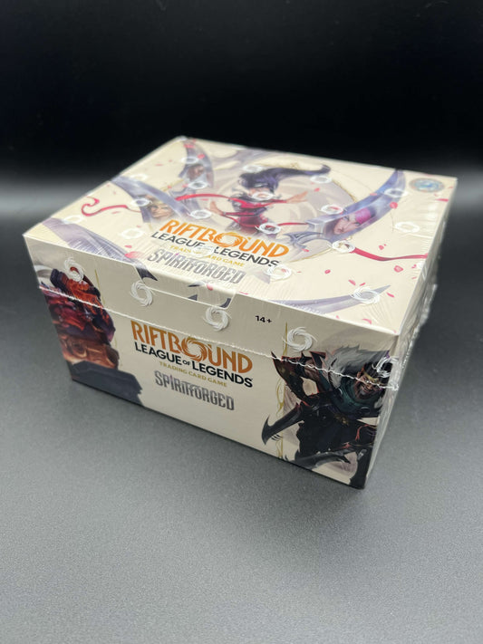 Riftbound League of Legends Trading Card Game Spiritforged Display