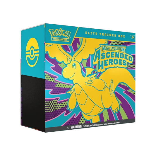 Pokémon Mega Evolution Ascended Heroes Elite Trainer Box EN