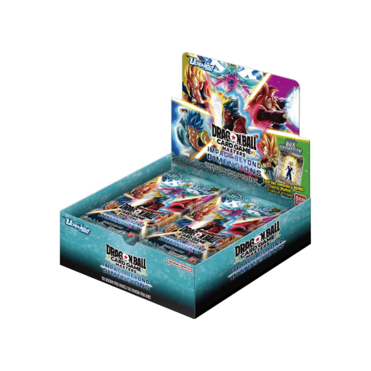 Dragon Ball Super Card Game - Masters B31 Impact Beyond Dimensions Booster Display ENGLISCH VORBESTELLUNG