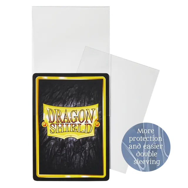 Dragon Shield Perfect Fit Thick Inner Sleeves Clear (100 Sleeves)