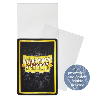 Dragon Shield Perfect Fit Thick Inner Sleeves Clear (100 Sleeves)