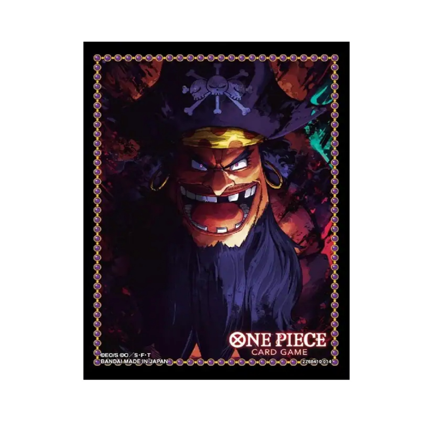 One Piece Card Game - Official Sleeves - Limited Edition Vol. 3 - Marshall D. Teach (70 stk)