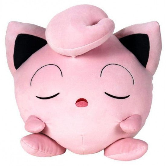 Pokémon Kuscheltier schlafendes Pummeluff – 45 cm großes Plüschtier mit süßem Ausdruck