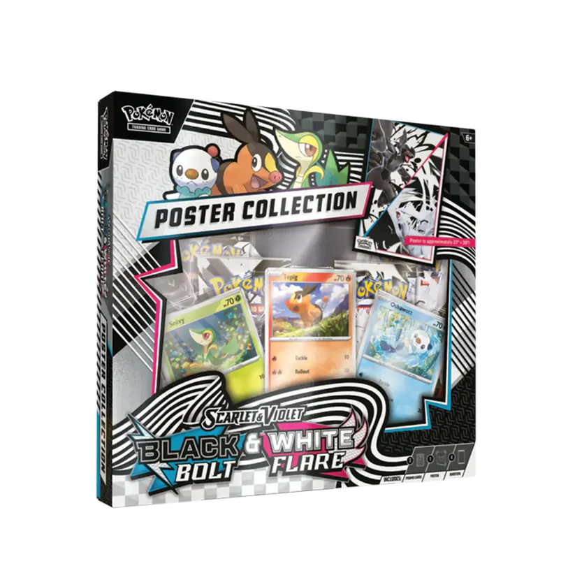 Pokémon Black Bolt & White Flare – Poster Collection (Englisch)