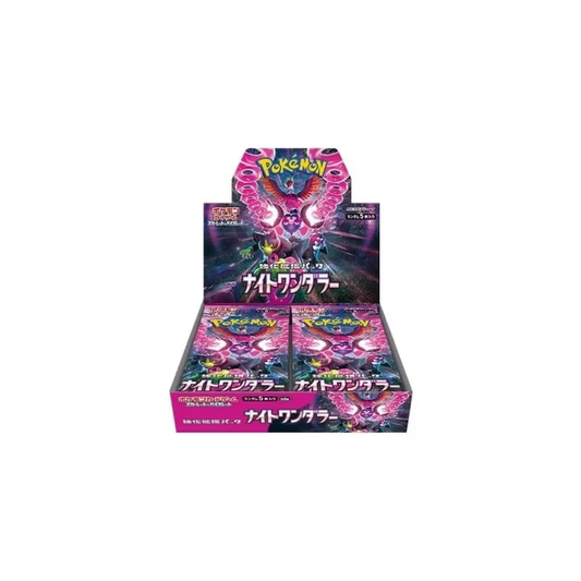 Pokémon Night Wanderer Display SV6a – Japanisches Booster-Display mit 30 Packs aus der Karmesin & Purpur-Reihe