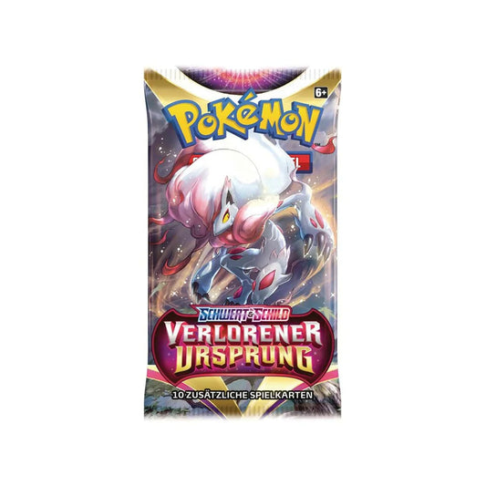 Pokémon Verlorener Ursprung Booster Pack, deutsche Version mit 10 zufälligen Karten, offizielles Pokémon TCG Produkt