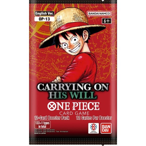 One Piece Card Game - OP13: Carrying on his Will Englisch