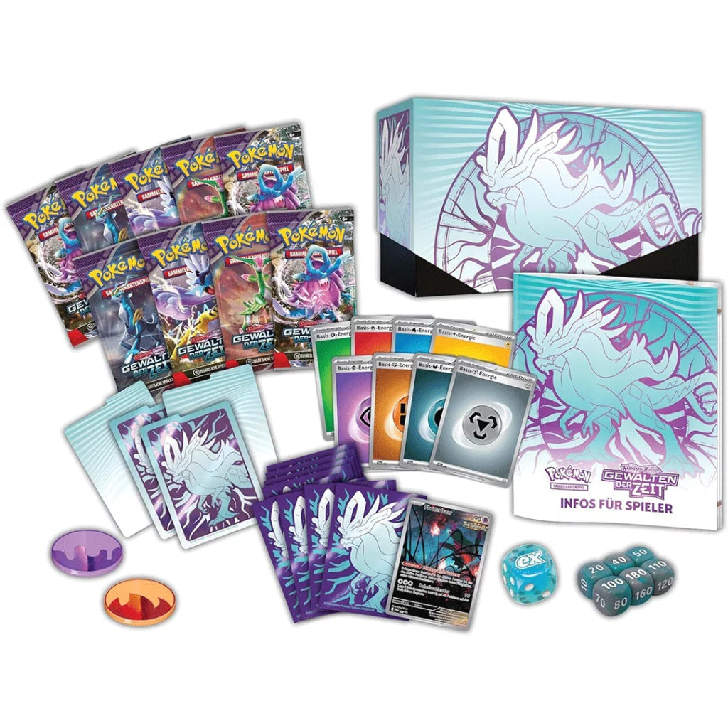 Pokémon Gewalten der Zeit Top Trainer Box