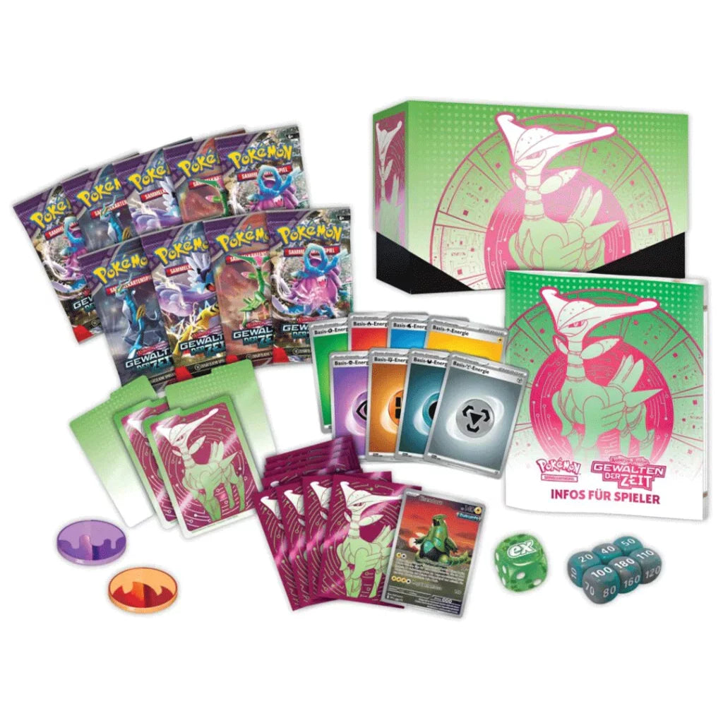 Pokémon Gewalten der Zeit Top Trainer Box