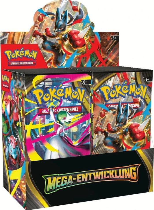 Pokémon Mega Entwicklung – Display (Deutsch)