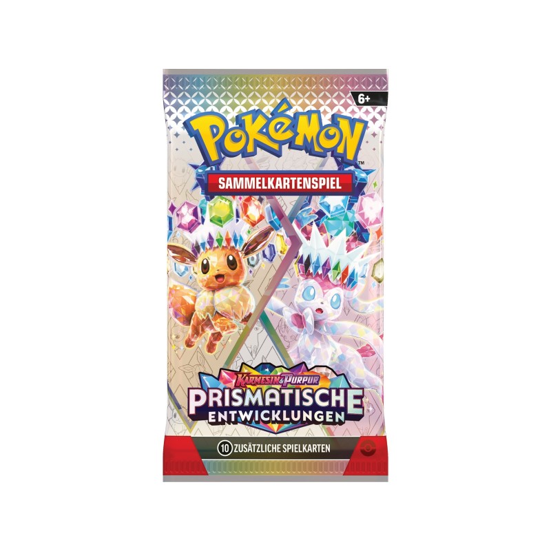 Pokémon Prismatische Entwicklungen Booster Pack Deutsch sv8