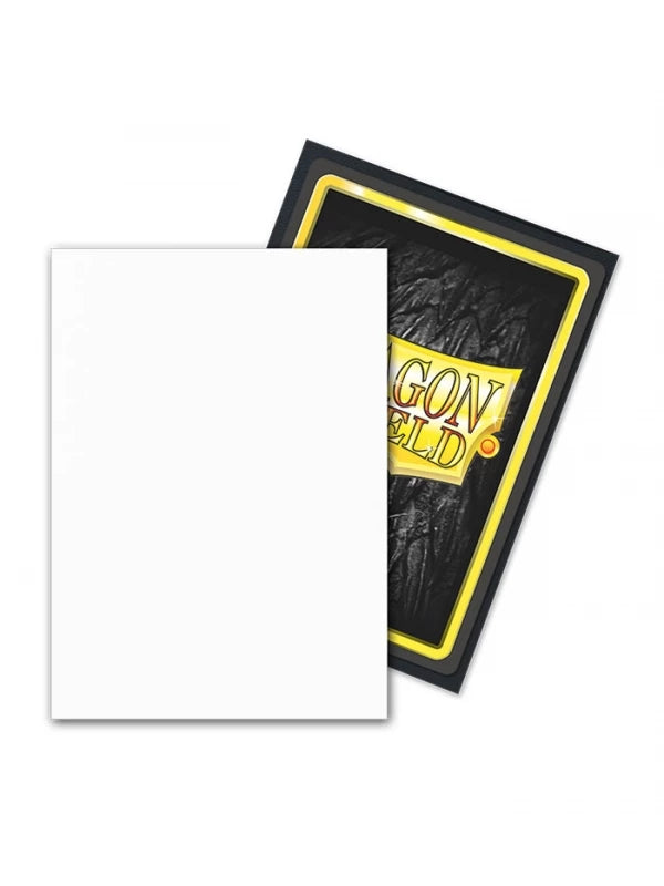 Dragon Shield Standard Card Sleeves Snow MATTE (100 Sleeves)